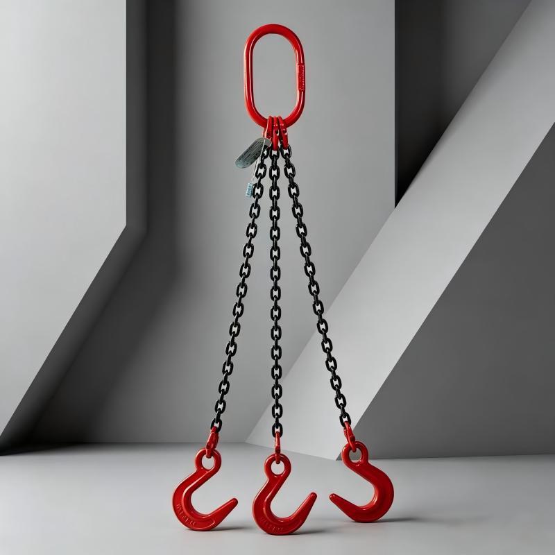 Heavy Duty Lifting Chain Sling Alloy Steel Chain Lifting Slings For Industrial Rigging G80