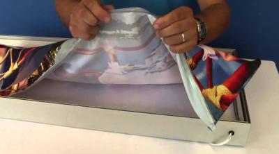 Advertising Textile Custom Made Light Boxes Lightweight With CE RoHS Certificate