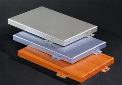 Painéis de parede de chapa de alumínio personalizáveis para decoração interior / exterior Isolamento personalizado forte