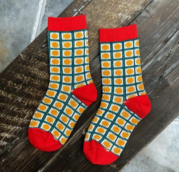 Cool Women's Novelty Socks / Ladies Crew Socks Comfortable Customized Length