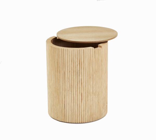 Modern Style Wooden Coffee Table Living Room Solid Wood Round Coffee Table Corner Table Customized Size