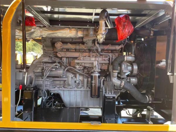 Rexroth Used Shacman Stationary Concrete Pump HBT60C 6830×2125×2685mm