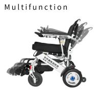 ISO13485 cadeira de rodas elétrica dobrável Multifunction de 6 km/h