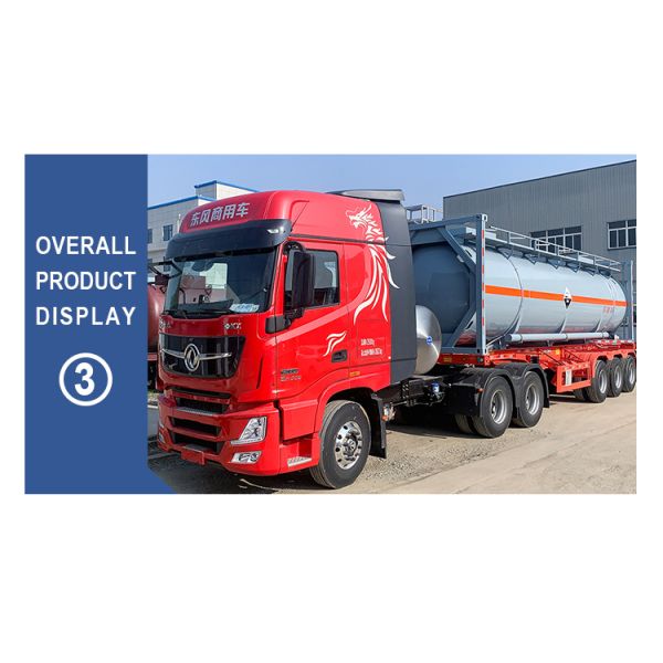 28000 Liters ISO Tank Container 20ft 30ft For Liquid Chemical Transportation