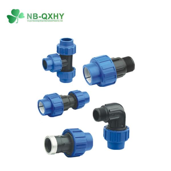 PP Compression Fitting Male Tee for Piping Systems Affordable and Durable Sample
