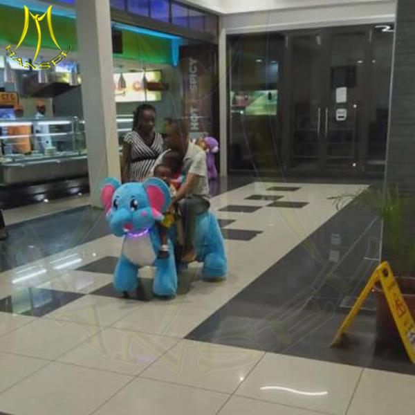 Hansel amusement park electric stuffed unicorns plush animals