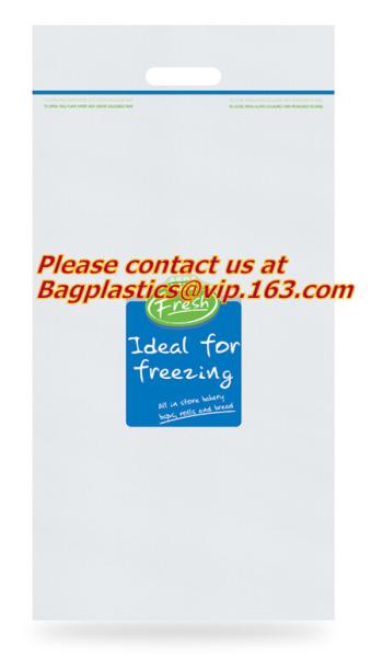 resealable, reclosable trasnparent freezer plastic k bag, Reclosable Grip Zip Smell