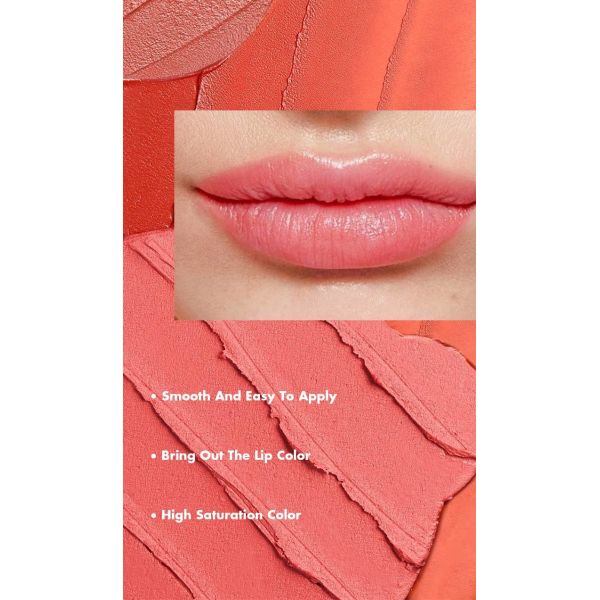 Heart Shaped Long Lasting Waterproof Lipstick Sexy Red Matte Creamy Lipstick 1.5g