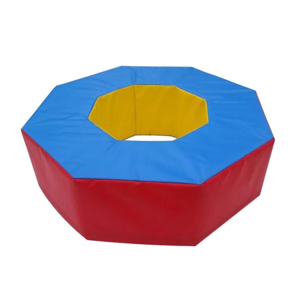 Anti Static Indoor Soft Play Toys Octagonal Shape With Eco Friendly PVC / EPE Foam