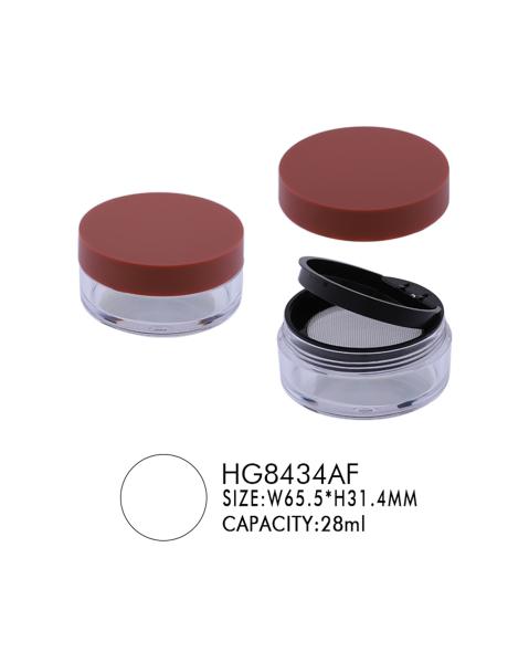 Recipiente fraco cosmético 8g 10g de Jar Loose Powder da peneira do pó