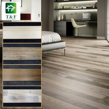 Bathroom Wood Grain Ceramic Tiles , Kitchen 150x900 Floor Tile