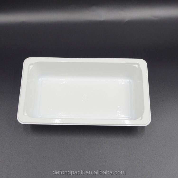 Factory Supply High Temperature Resistance Plastic Trays Food Grade Plastic Food Tray Blister Packaging for Fish&Vegetable