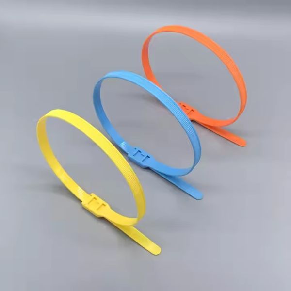 Durable Colour Cable Ties Secure Temperature Tolerant Tear Resistance