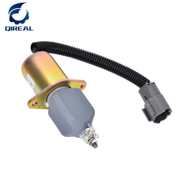 máquina escavadora Spare Parts de Hyundai do motor do solenoide 129953-77811 Yanmar 4NTE94 da parada do Flameout do combustível 12V