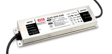 ELG-240 24V - 54V IP65 Ip67 Waterproof Power Supply Indoor For LED Lights