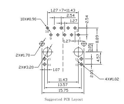 Módulo magnético 203352 RJ45, solo enchufe del puerto a la gestión de datos en red inalámbrica