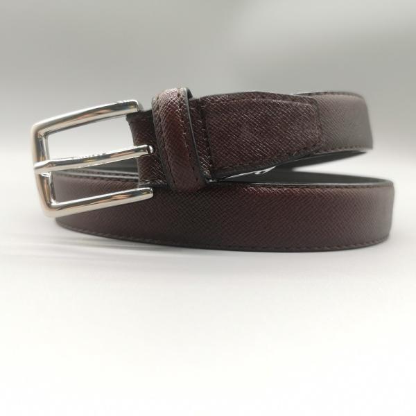 A curvatura de aço inoxidável personalizou Eagle Head Leather Belt