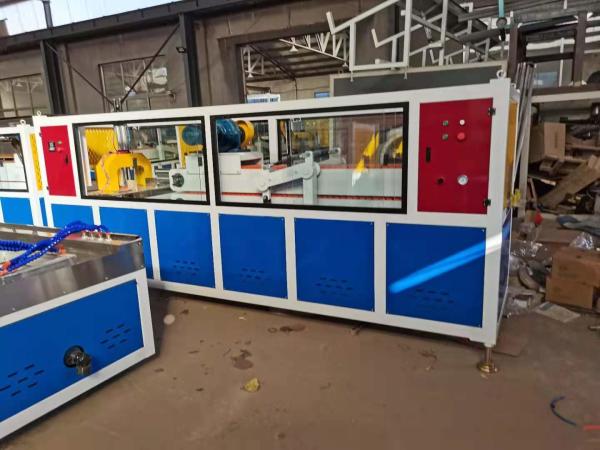 Hot Stamping Plastic Profile Extrusion Line 300mm Width PVC Profile Extruder