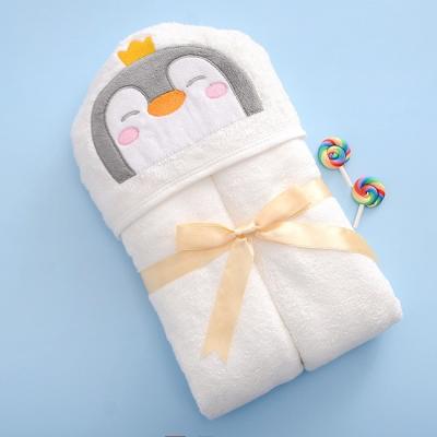 Concevez Bath en fonction du client de bébé la serviette qu'en bambou de fibre a placé 500gsm