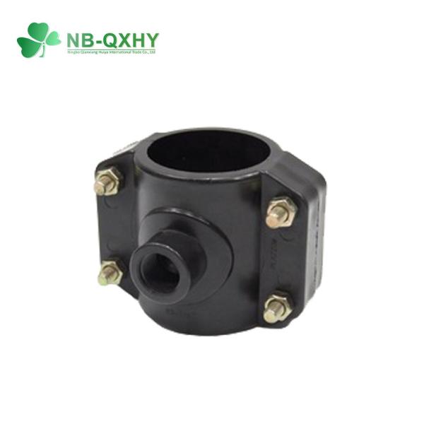 Matériau PP Pipe Fitting Clamps en acier inoxydable selle tête ronde Code facile à installer
