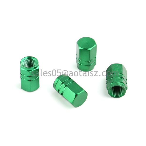 Universal Car Aluminum Alloy Wheel Tire Valve Stem Cap Cover 1Set Of 4 Pieces