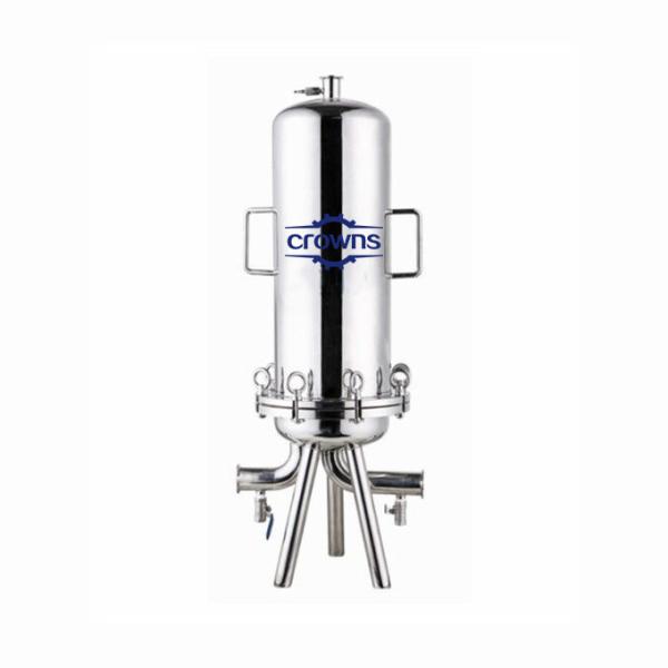 Stainless Steel 316 Cartridge Filter Housing for Food & Beverage Filtration Processes