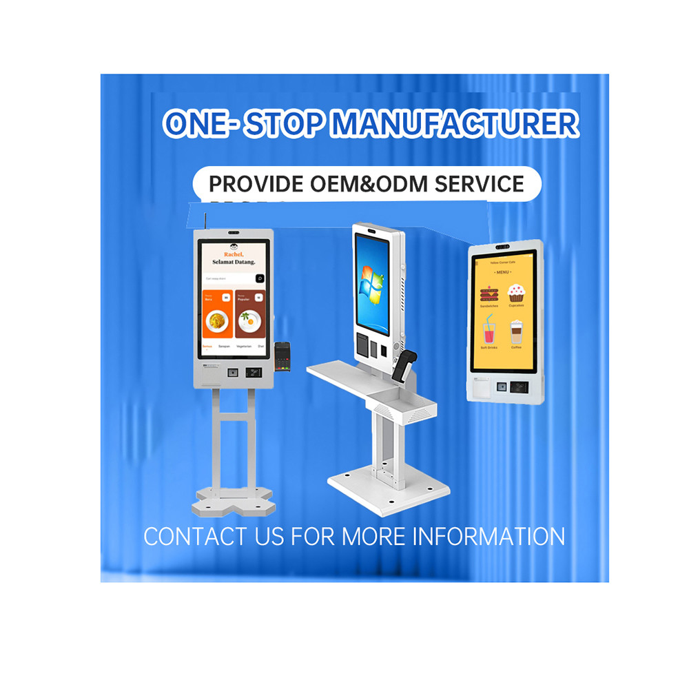 Операционная система Android/Win7/8/10 Киоск самообслуживания с RFID-читателем и быстрой печатью билетов