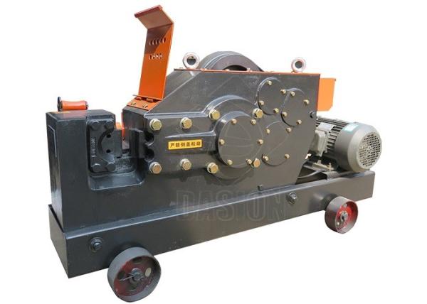 Compact Structure Rebar Cutting Machine / Portable Rebar Cutter 3kw Motor Power