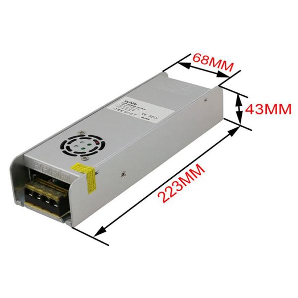 24 volt power supply 400w smps power supply Slim power supply IP20 LED transformer Adapter for strip Light