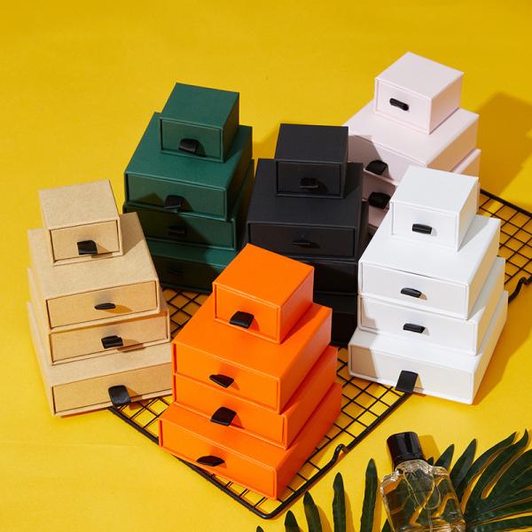 OEM Paper Drawer Recycled Jewelry Boxes Packaging