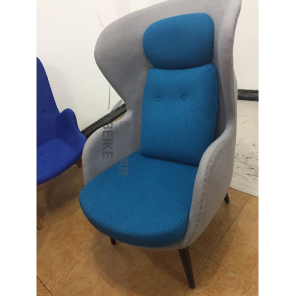 Ro Lounge Velvet Chair leisure living room hotel lobby chair