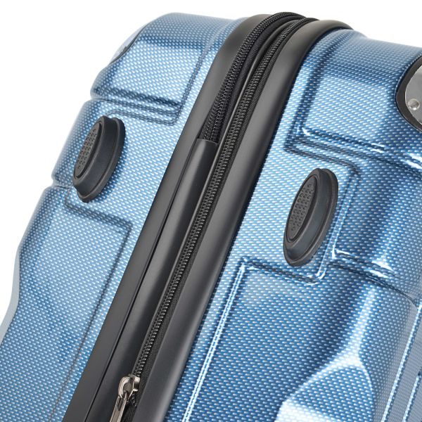 Sturdy  ABS PC Lightweight Hard Travel Luggage Trolley Mechanical Style