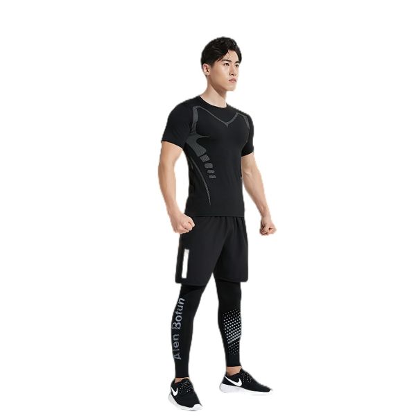 Breathable Quick Dry Men'S Rash Guard BJJ Gi Uniform For Brazilian Jiu Jitsu Fighters