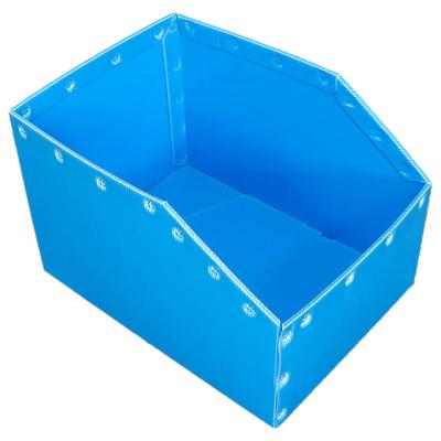 Waterproof Corrugated Storage Bins Reusable Plastic Archive Storage Boxes Stackable
