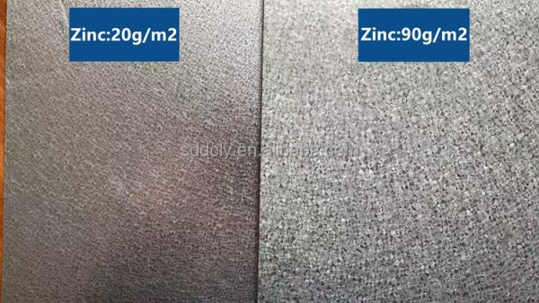 Dx51d Chapa de aço galvanizado Chapa de aço eletrogalvanizado 4x8 Chapa de aço galvanizado