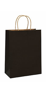 MULTIPURPOSE Holiday Gift Bags Shopping CMYK Eco Retail Packaging 100% Recyclable Kraft Paper Wedding Welcome Bags