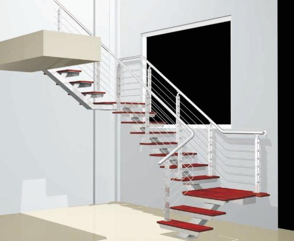 1000mm Height Transparent Acrylic Stair Railing Luxury Aluminium Handrails For Stairs