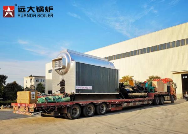 Straw Ricehusk Fired Biomass Steam Boiler 1600 Kg H In Alcohol Factory