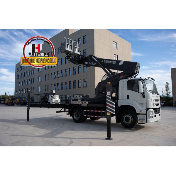 21m 23m 24m 25m 29m 32m 38m 45m 50m 55m Camión de trabajo aéreo HOWO Vehículo de trabajo aéreo ISUZU Plataforma de trabajo alta