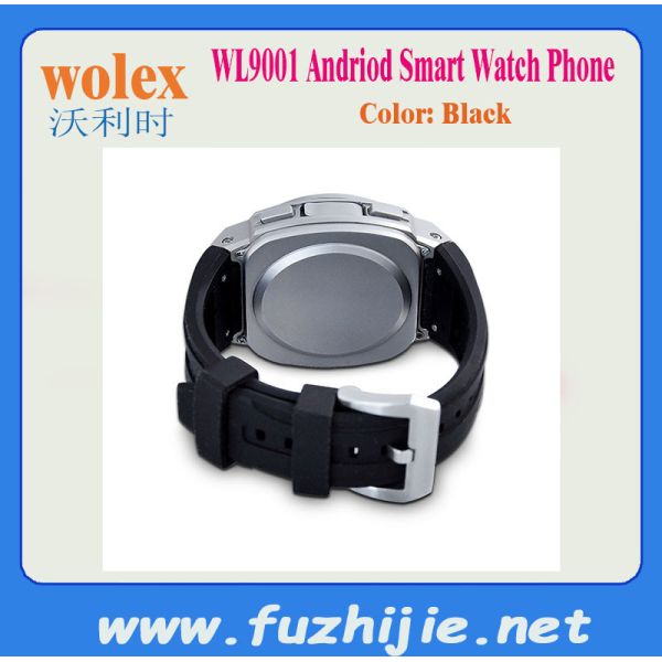 2014 latest WL9001 Android Capacitive screen Smart Watch Phone With 4GB dual Core,wifi,GPS