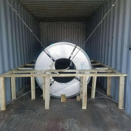 DX51D+Z Cold Rolled Steel Coil with 15mm-600mm Width and 508mm/610mm Coil ID