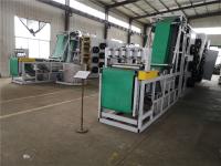 Lote de control automático de la máquina de enfriamiento de goma con corte y apilamiento de meneo de peluca