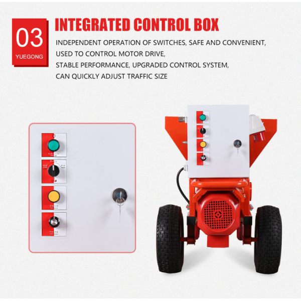 Tunnel Fire Prevention Heavy Anti-Corrosion Engineering Steel Structure Floor Mortar Waterproof Grout Spraying Machin