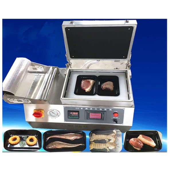 Multifunctional vacuum skin packing machine processing fish skin pack machine
