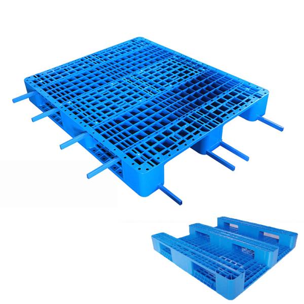 O aço plástico higiênico do GV da pálete de Eco Rackable reforçou páletes plásticas