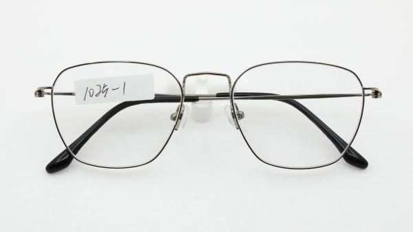 Men Women Fashion Metal Full-Rim Optical Eyewear Frames With Clear Lenses Rectangle Metal Optical Frame Unisex Frames