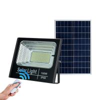 Controlo a distância impermeável solar liso exterior das luzes IP66 do projetor automático