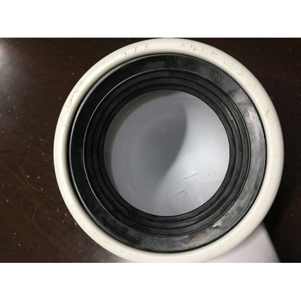 PP Toilet Bowl Connector Shift Tube High Corrosion Resistance Customized Size