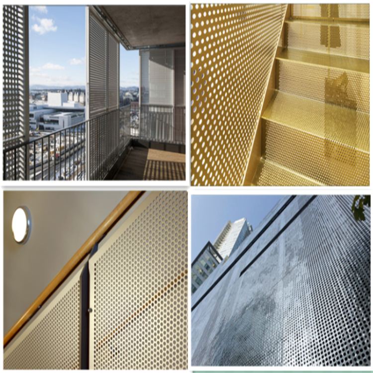 солнцезащитные кремы 1.5mm толстые вокруг гальванизированного листа пефорированного отверстием стального