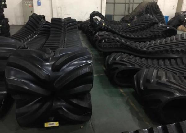 Trilhas agrícolas de 54/59 de borracha do caminhão da largura 762mm da relação